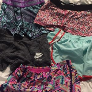 🔥🔥Bundle of shorts girl size 12-14 Large